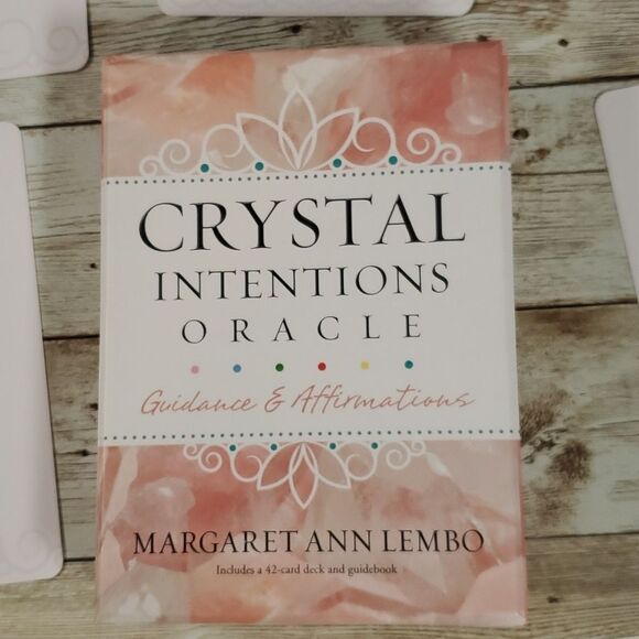 Crystal Intention Oracle Deck Card‎ Kinda Like Tarot Cards - Picture 1 of 5